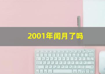 2001年闰月了吗