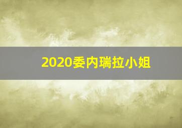 2020委内瑞拉小姐