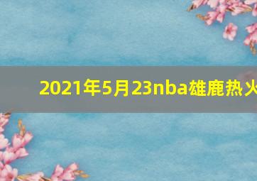 2021年5月23nba雄鹿热火