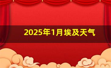 2025年1月埃及天气