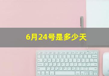 6月24号是多少天