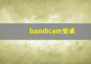 bandicam安卓