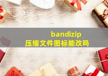 bandizip压缩文件图标能改吗