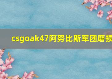 csgoak47阿努比斯军团磨损