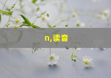 n,读音