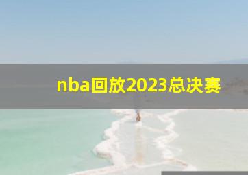 nba回放2023总决赛