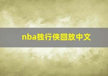 nba独行侠回放中文