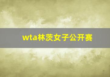 wta林茨女子公开赛