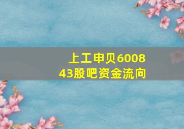 上工申贝600843股吧资金流向