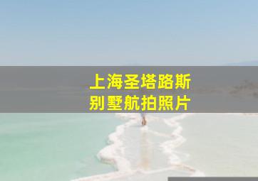 上海圣塔路斯别墅航拍照片