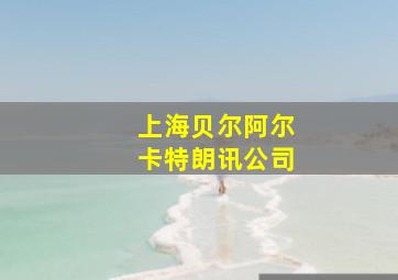 上海贝尔阿尔卡特朗讯公司