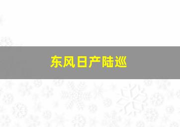 东风日产陆巡