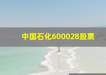 中国石化600028股票