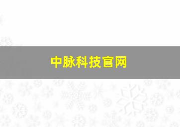 中脉科技官网