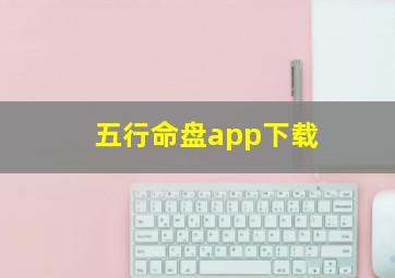 五行命盘app下载