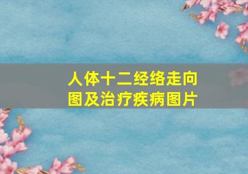 人体十二经络走向图及治疗疾病图片