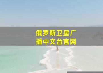 俄罗斯卫星广播中文台官网