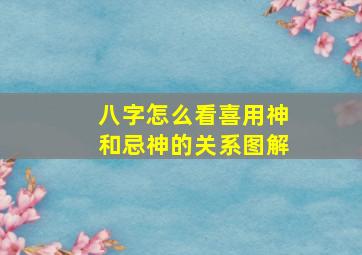 八字怎么看喜用神和忌神的关系图解