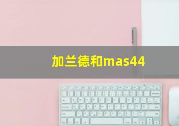 加兰德和mas44