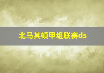 北马其顿甲组联赛ds