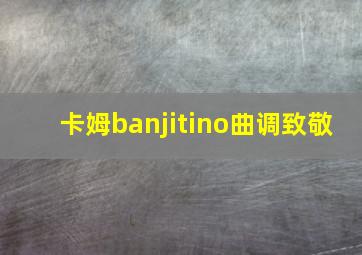 卡姆banjitino曲调致敬