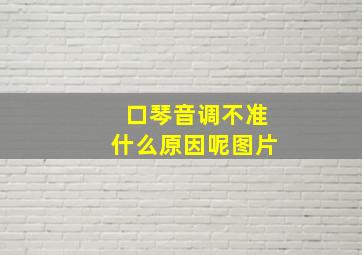 口琴音调不准什么原因呢图片