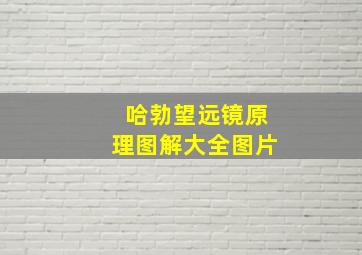 哈勃望远镜原理图解大全图片