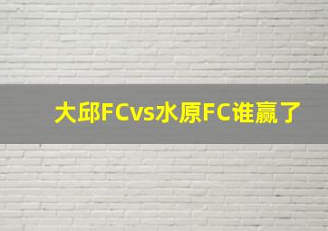 大邱FCvs水原FC谁赢了