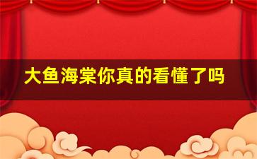 大鱼海棠你真的看懂了吗