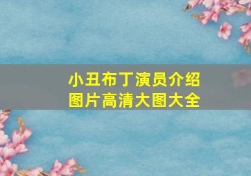 小丑布丁演员介绍图片高清大图大全