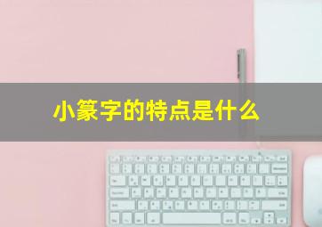 小篆字的特点是什么