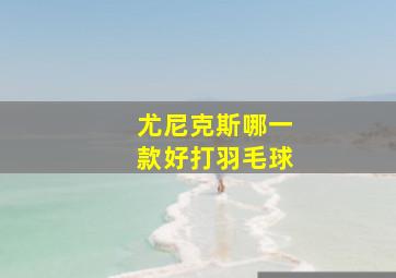 尤尼克斯哪一款好打羽毛球