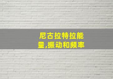 尼古拉特拉能量,振动和频率