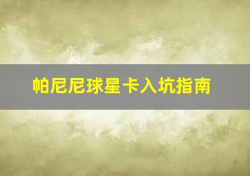 帕尼尼球星卡入坑指南