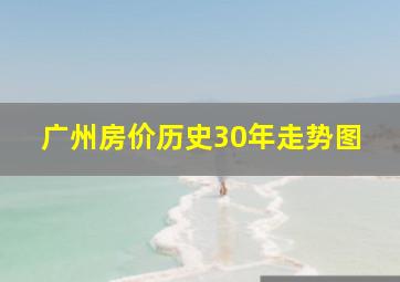 广州房价历史30年走势图