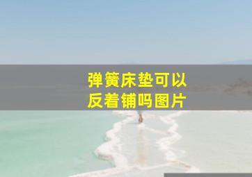 弹簧床垫可以反着铺吗图片