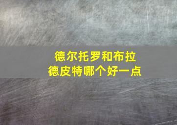 德尔托罗和布拉德皮特哪个好一点