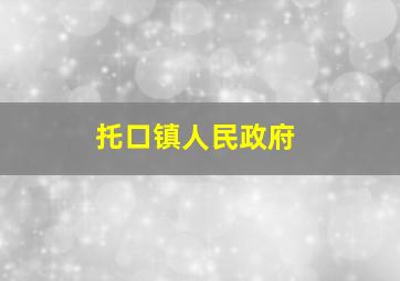 托口镇人民政府