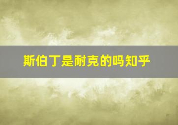 斯伯丁是耐克的吗知乎