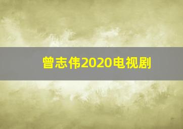 曾志伟2020电视剧