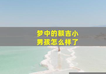 梦中的额吉小男孩怎么样了