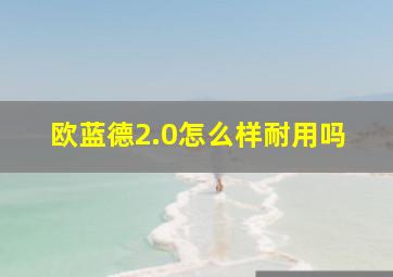 欧蓝德2.0怎么样耐用吗