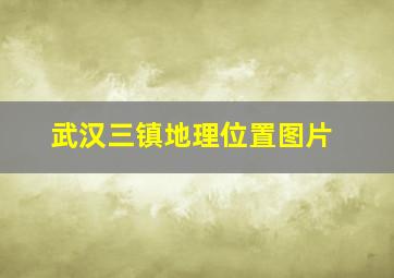 武汉三镇地理位置图片