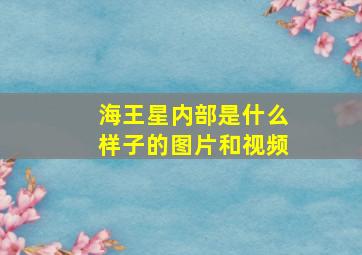 海王星内部是什么样子的图片和视频