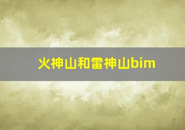 火神山和雷神山bim