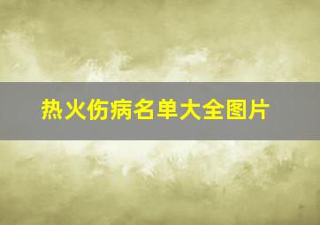 热火伤病名单大全图片