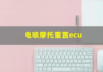 电喷摩托重置ecu