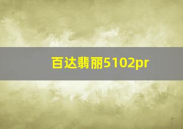 百达翡丽5102pr