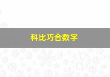 科比巧合数字