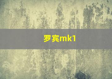 罗宾mk1